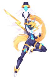 ciel (mega man) from mega man (series) by aizeis