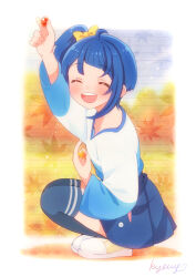 sora harewataru from hirogaru sky! precure by kyanos (b 0000ff)