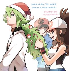 hilbert (pokemon) from christmas by touyarokii