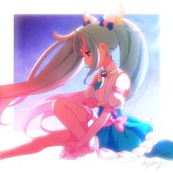 cure sky from hirogaru sky! precure by kyanos (b 0000ff)