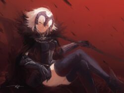 jeanne d'arc alter (avenger) (fate) from fate/grand order by kouzuki kei