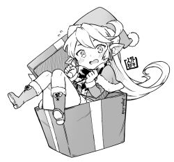 charlotta (granblue fantasy) from christmas by jingai modoki