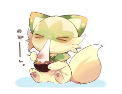sprigatito from pokemon by yupo 0322