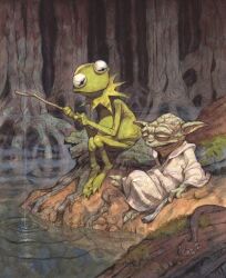 kermit the frog from muppets