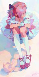 kaname madoka from mahou shoujo madoka magica by yenkurl