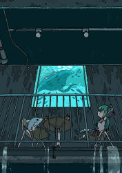hatsune miku from vocaloid