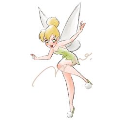 tinker bell (disney) from walt disney's peter pan by mio ney