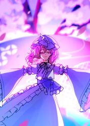 saigyouji yuyuko from touhou