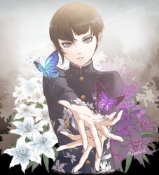 protagonist (smtv) from shin megami tensei by arano hachi