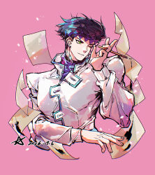 kishibe rohan from diamond wa kudakenai