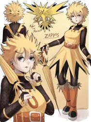 zapdos from pokemon by mielthemouse