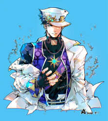 kujo jotaro from diamond wa kudakenai