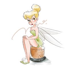 tinker bell (disney) from walt disney's peter pan by mio ney