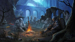 chosen undead from dark souls (series)
