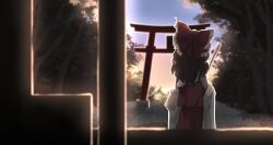 hakurei reimu from touhou
