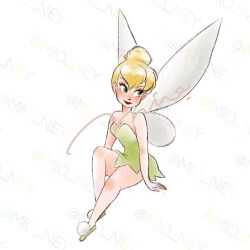 tinker bell (disney) from walt disney's peter pan by mio ney
