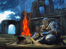 chosen undead from dark souls (series)