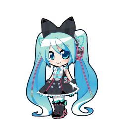 hatsune miku from vocaloid