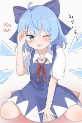 cirno from touhou