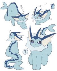 vaporeon from pokemon by roku0z