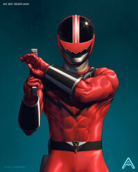 quantum ranger from mirai sentai timeranger by azizdraws
