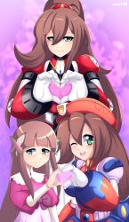 iris (mega man) from mega man (series) by rob (robarts)