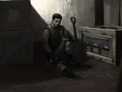 chris redfield from resident evil