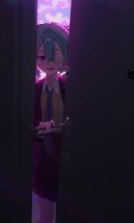 hatsune miku from monitoring (vocaloid)