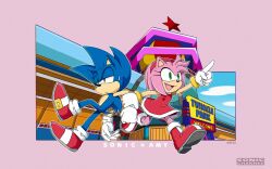 amy rose from sonic (series)