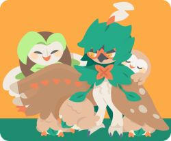dartrix from pokemon by rizu (rizunm)