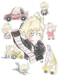 cloud strife from dissidia final fantasy