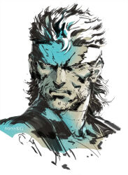 solid snake from metal gear (series) by menaslg