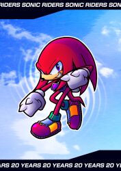 knuckles the echidna from sonic (series)