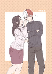 todoroki shoto from boku no hero academia