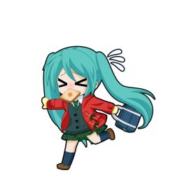 hatsune miku from vocaloid