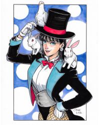 zatanna zatara from dc comics by youngno
