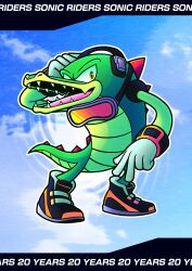 vector the crocodile from sonic (series)