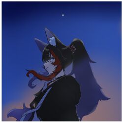 ookami mio from hololive