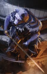 blaidd the half-wolf from elden ring