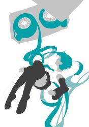 hatsune miku from vocaloid