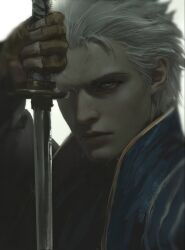 vergil (devil may cry) from devil may cry (series)