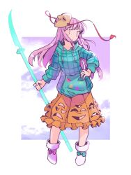 hata no kokoro from touhou by rangycrow