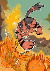 incineroar from pokemon