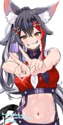 ookami mio from hololive