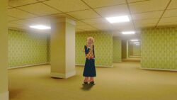 noelle holiday from backrooms (creepypasta) by goomyloid