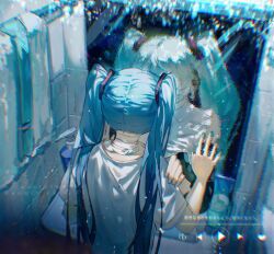 hatsune miku from vocaloid by jiatu