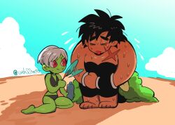 broly (dragon ball super) from dragon ball by nanika (nnkgh)