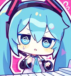 hatsune miku from vocaloid