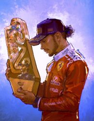 lewis hamilton from ferrari