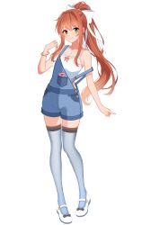 monika (doki doki literature club) from doki doki literature club